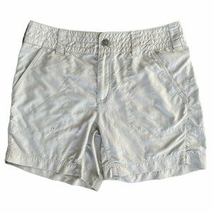 Columbia Titanium Packable Shorts Women’s Size 8 Lightweight Nylon Tan